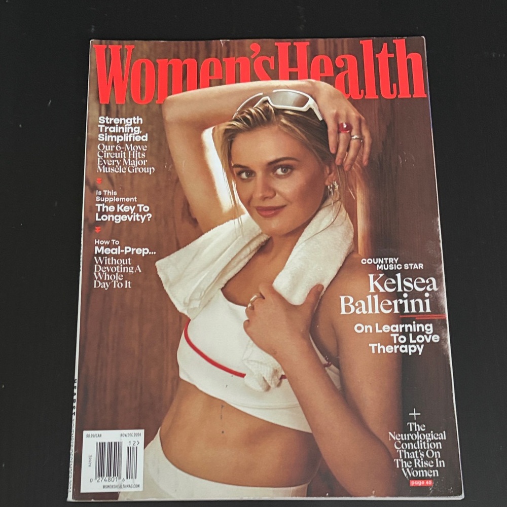 Women's Health Magazine November/December 2024 (Kelsea Ballerini Cover)